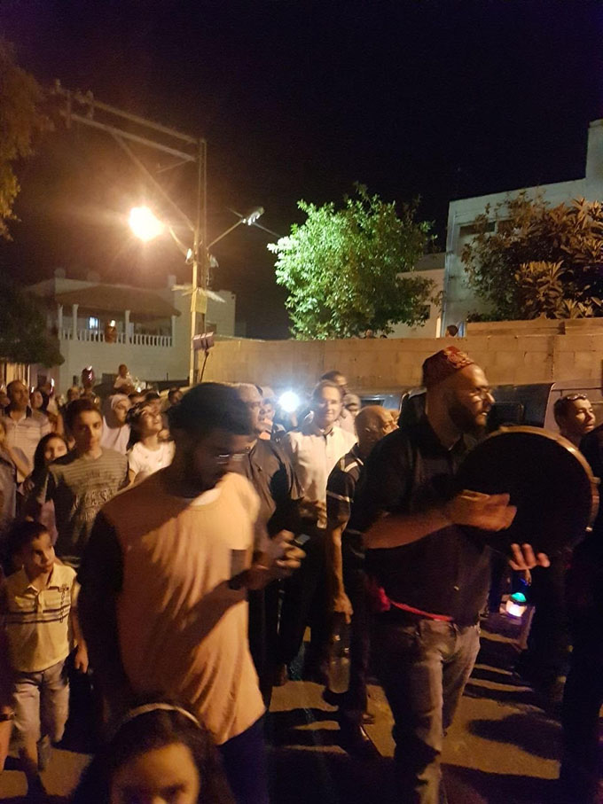 مسيرة رمضانية بمشاركة واسعة في كفر برا